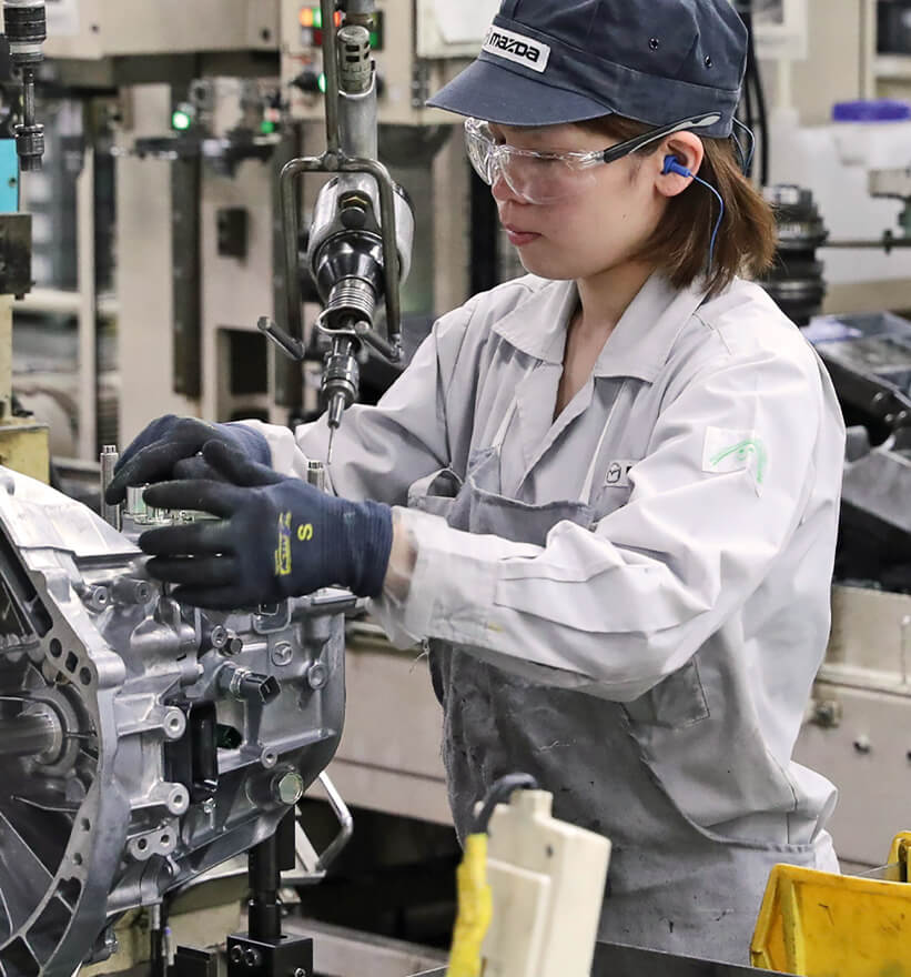 Mazda worker
