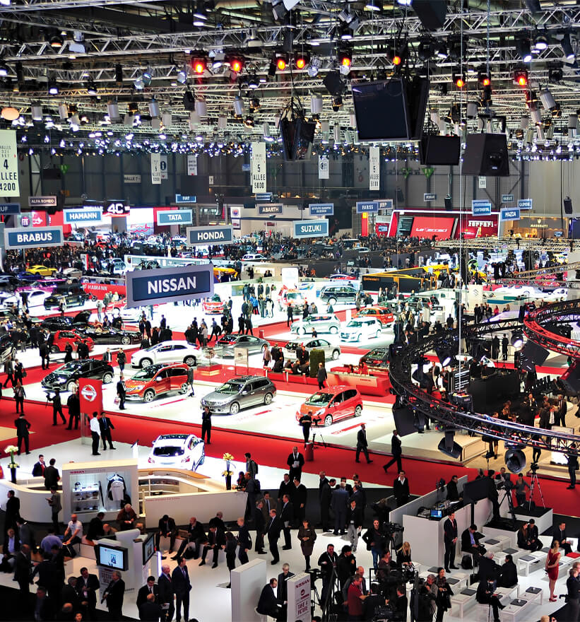 Motor show hall